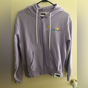 “Friends” Looney Tunes zip up sweatshirt